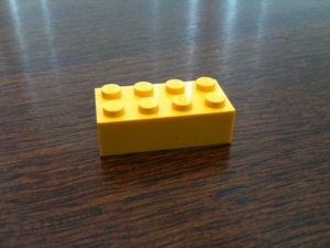 Single lego block